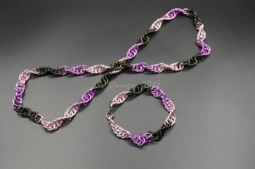 Souprava SPIRÁLA LADY PINK