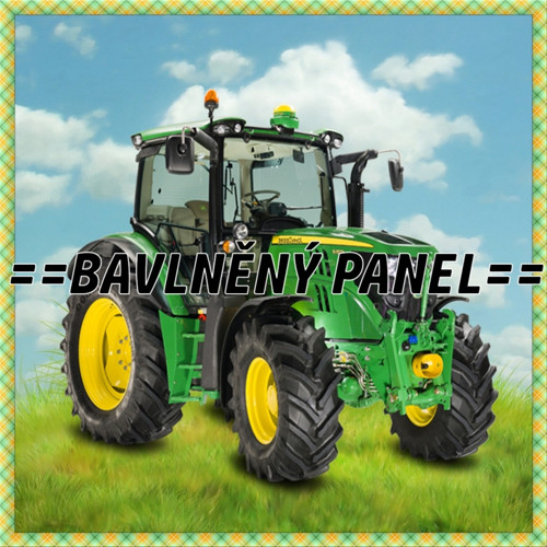 Bavlněný panel kolekce STS 25 x 25 cm