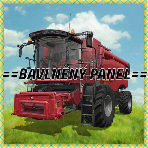 Bavlněný panel kolekce STS 25 x 25 cm