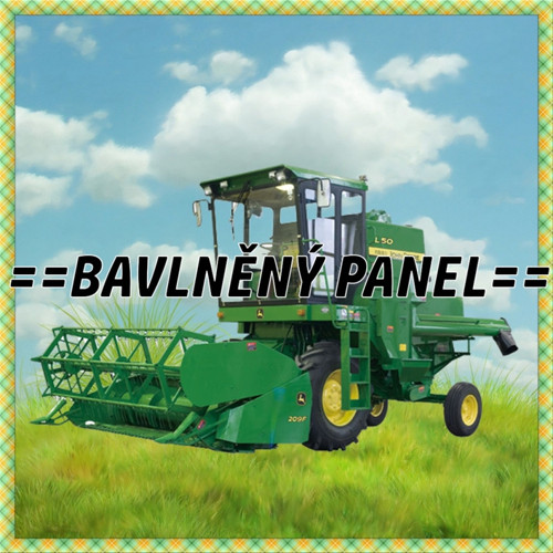 Bavlněný panel kolekce STS 25 x 25 cm