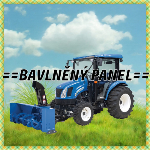 Bavlněný panel kolekce STS 25 x 25 cm