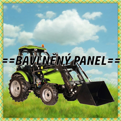 Bavlněný panel kolekce STS 25 x 25 cm