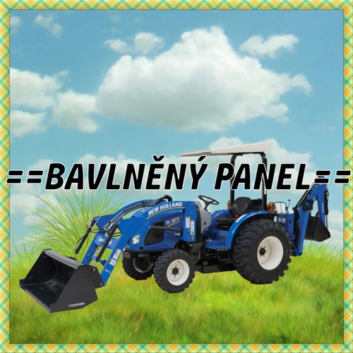 Bavlněný panel kolekce STS 25 x 25 cm
