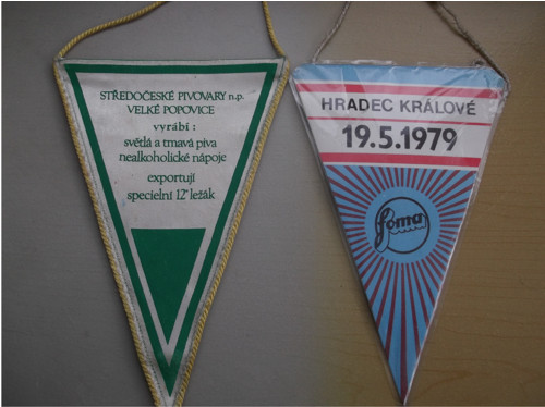 Vlaječky pro zběratele 2 ks.