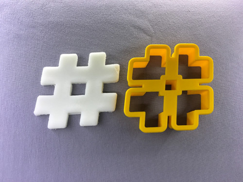 Vykrajovátko: Hashtag — foto 1