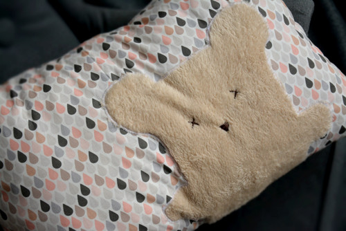 Bubu Bear brown pillow — foto 1