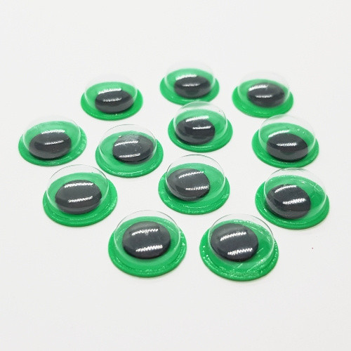 Oči, 10 mm (12ks)