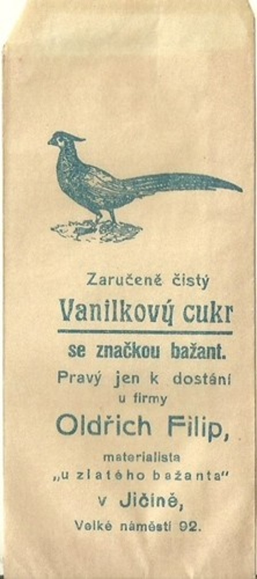 Sáček Jičín,vanilkový cukr — foto 1