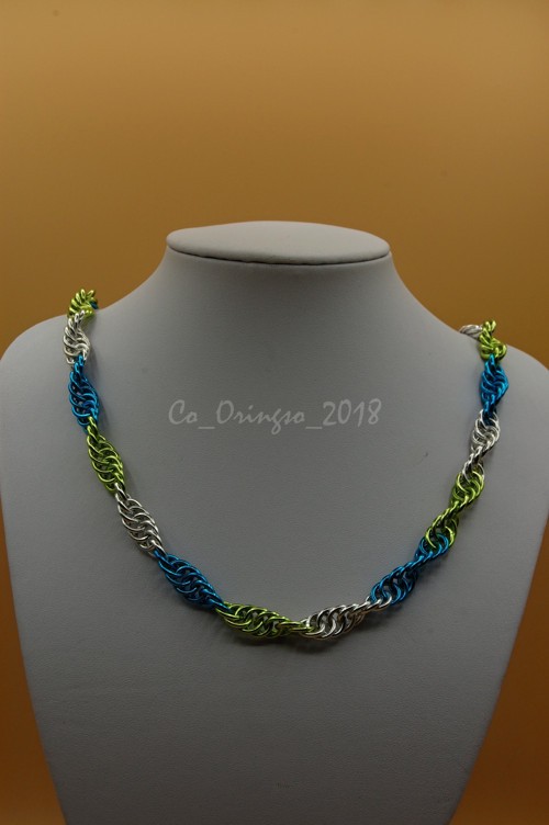 Náhrdelník SPIRÁLA JEZERNÍ KRÁLOVNA