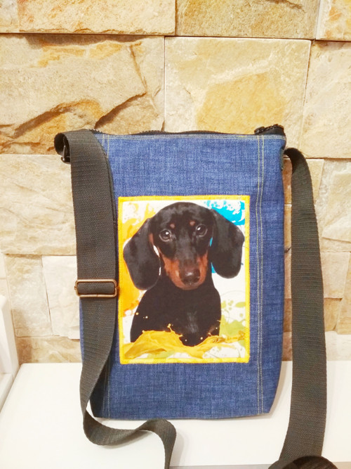 Crossbody JEZEVČÍK- na zip — foto 1