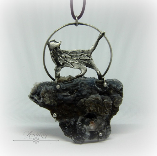 ... bouře - amulet - chalcedonová růže ... — foto 1