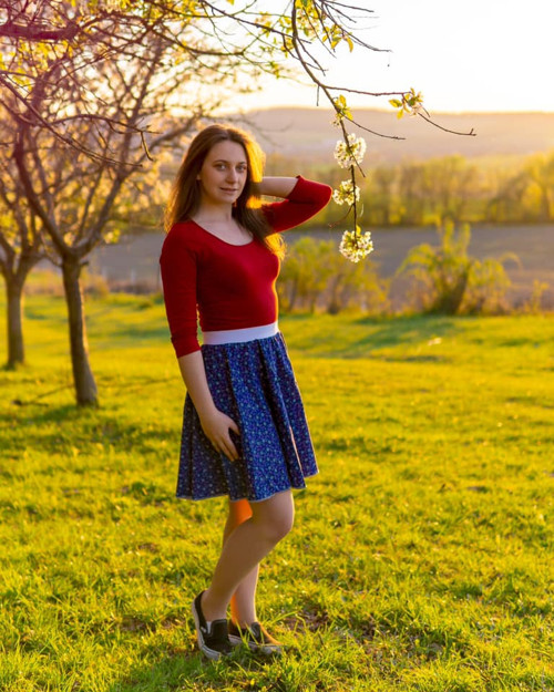 Modrotisková folklorní kolovka — foto 1