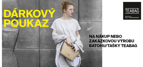 DÁRKOVÝ POUKAZ TEABAG v hodnotě 2100 Kč