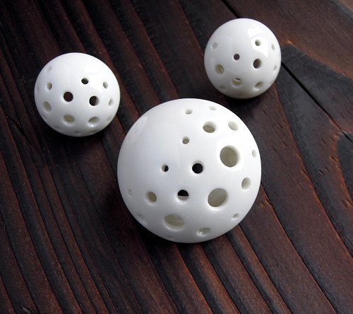 Děrované porcelánové...(na přání) — foto 1
