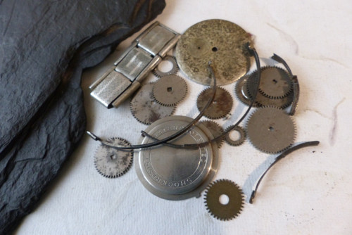 Ozubená kolečka 77..vintage materiál pro steampunk