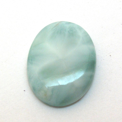 Kabošon larimar ovál 20mm — foto 1