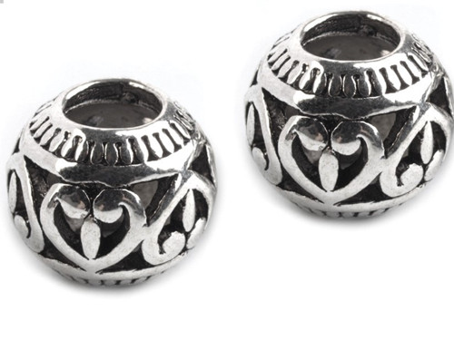 Kovové korálky 9x11mm (1ks)