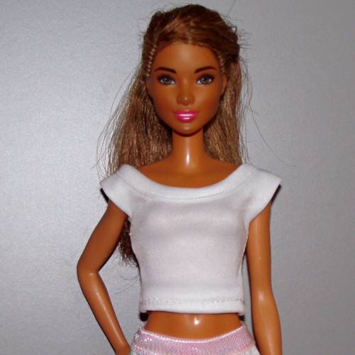 Barbie - Bílé tričko — foto 1