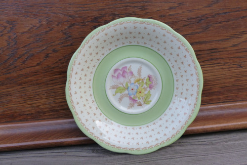 Květy luční... porcelánový talířek, ruční malba