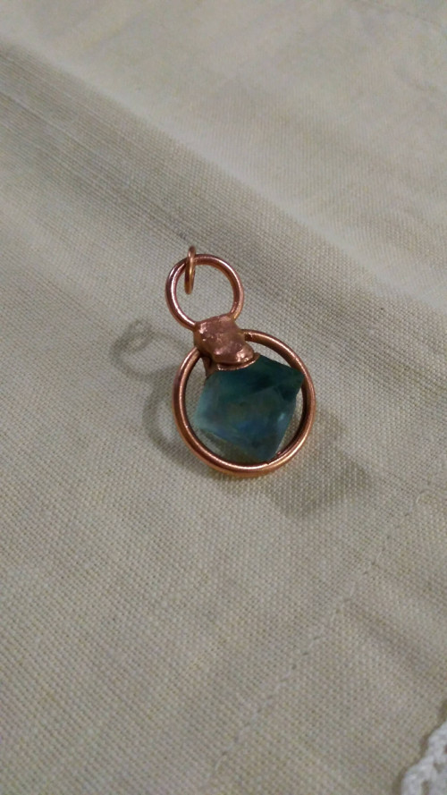 Přívěsek s Fluoritem — foto 1