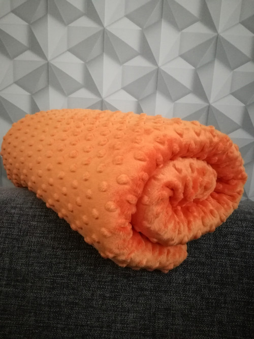 Minky - CUDDLE DIMPLE® Orange