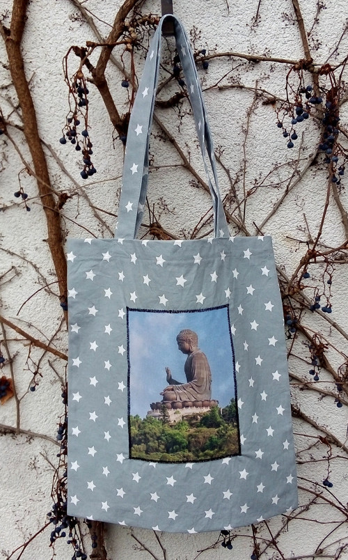 Látková taška BUDDHA — foto 1