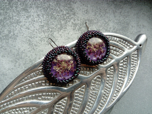 Náušnice Violette — foto 1