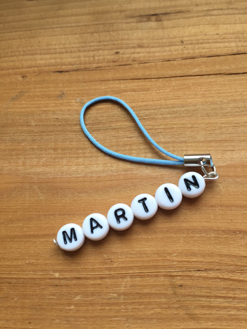 Přívěsek na klíče..Martin