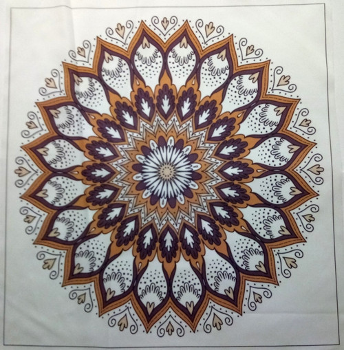 Bavlněná látka - panel 47 x 47 cm