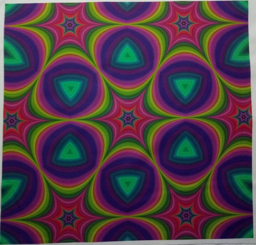 Bavlněná látka - panel 47 x 47 cm