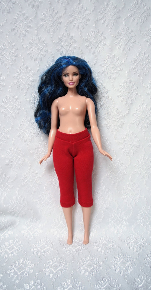 Capri legíny pro Barbie - baculku — foto 1