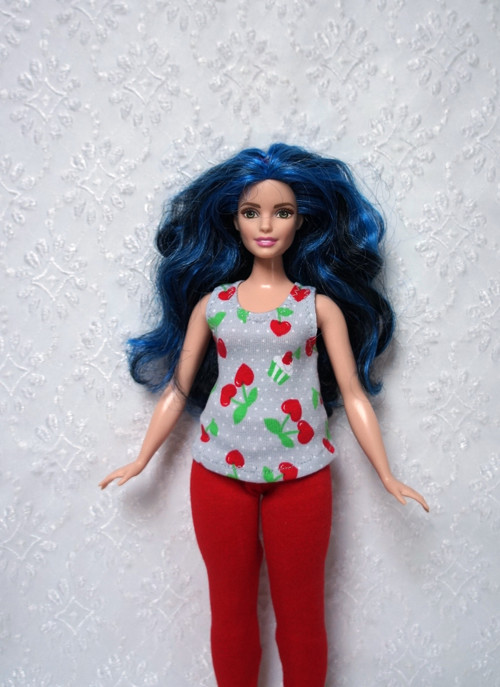 Tričko pro Barbie - curvy - baculku — foto 1