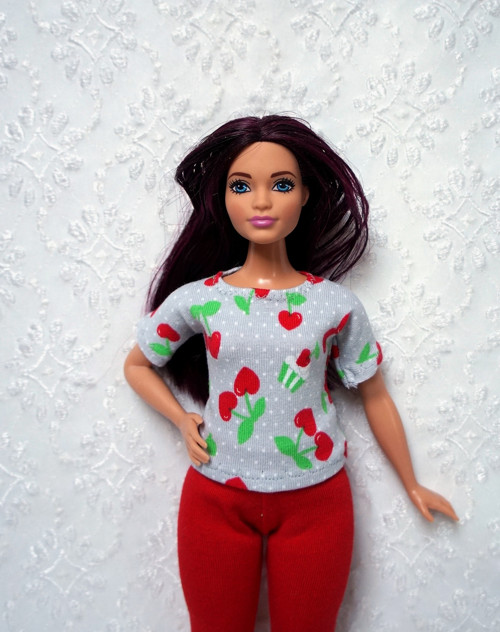 Tričko pro Barbie - curvy - baculku — foto 1