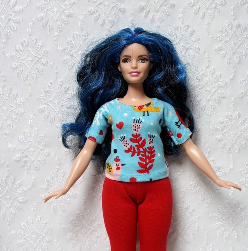 Tričko pro Barbie - curvy - baculku — foto 1