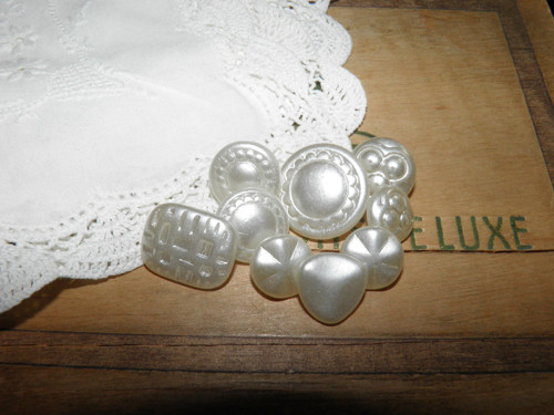Skleněné knoflíky — foto 1