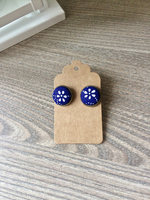 Náušnice modrušky — foto 1