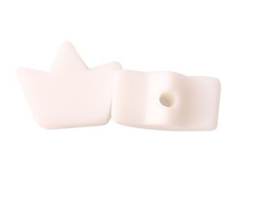 Silikonová korunka 17mm (2ks) - white — foto 1