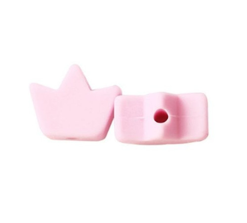 Silikonová korunka 17mm (2ks) - candy pink — foto 1