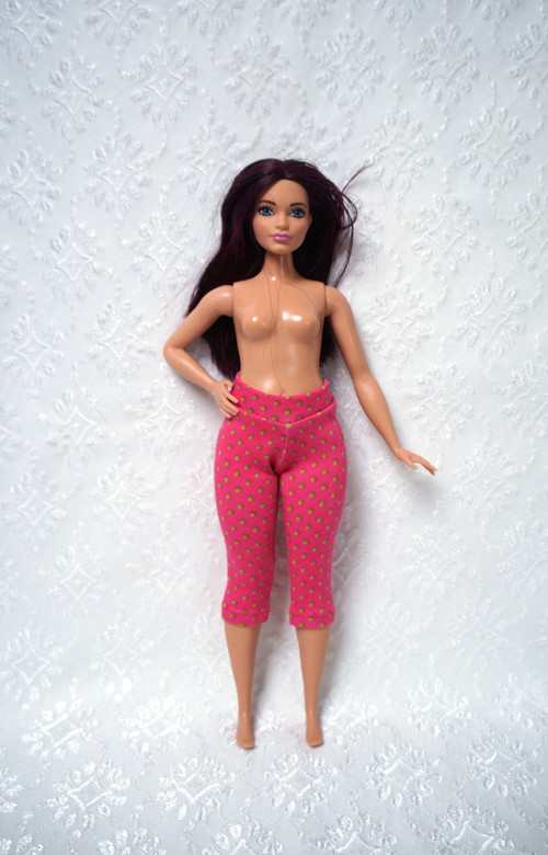 Capri legíny pro Barbie - baculku — foto 1