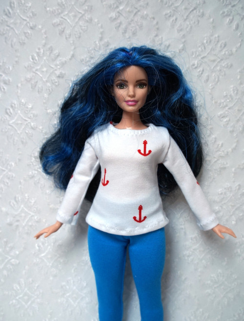 Tričko pro Barbie - curvy - baculku — foto 1
