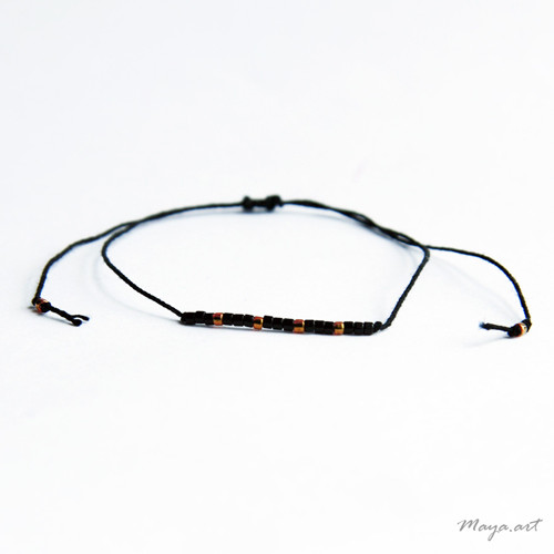Zlatočerný náramek SIMPLE BRACELET