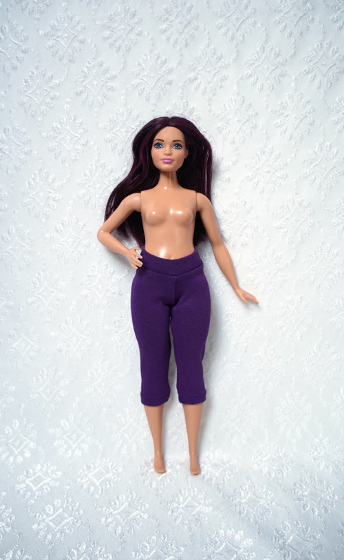 Capri legíny pro Barbie - baculku — foto 1