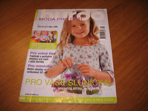 Časopis BURDA pro děti 4/2004 — foto 1
