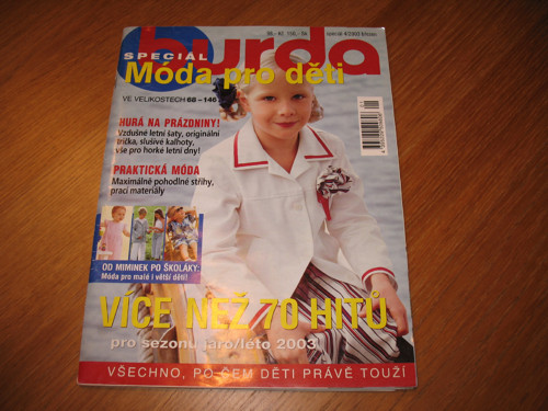 Časopis BURDA pro děti 4/2003 — foto 1