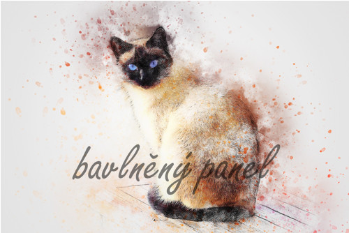 Bavlněný panel Akvarel 151 — foto 1