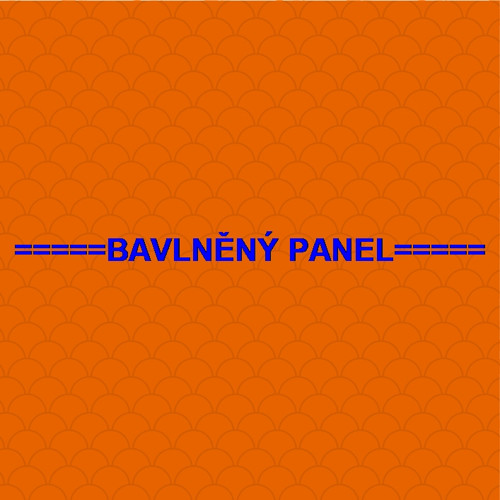 Bavlněný panel /i na pexeso/ 35 x 35 cm