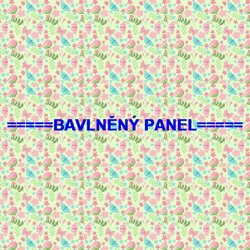 Bavlněný panel /i na pexeso/ 35 x 35 cm
