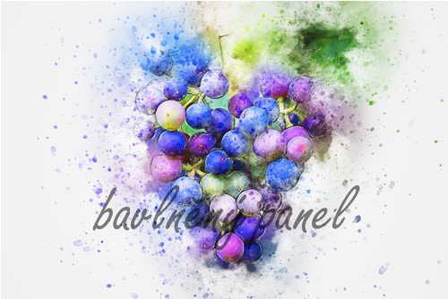 Bavlněný panel Akvarel 180