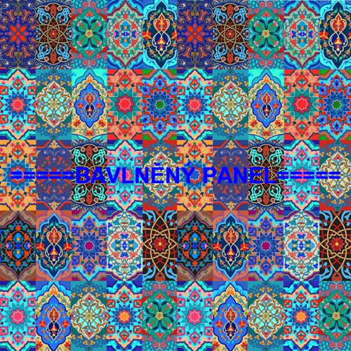 Bavlněný panel 35 x 35 cm
