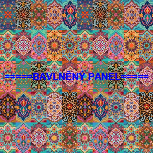 Bavlněný panel /i na pexeso/ 35 x 35 cm